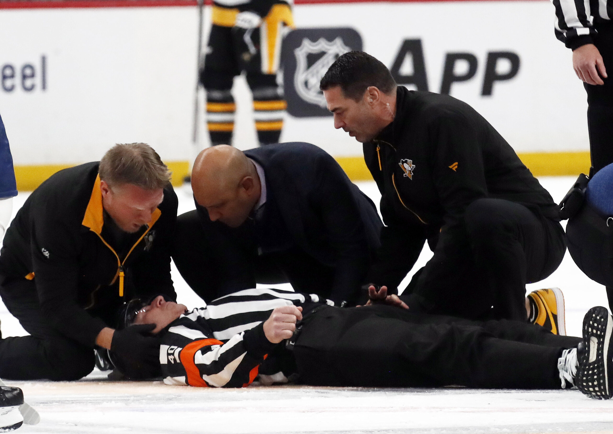 NHL Notebook: Referee Steve Kozari Stretchered Off Ice During Lightning ...