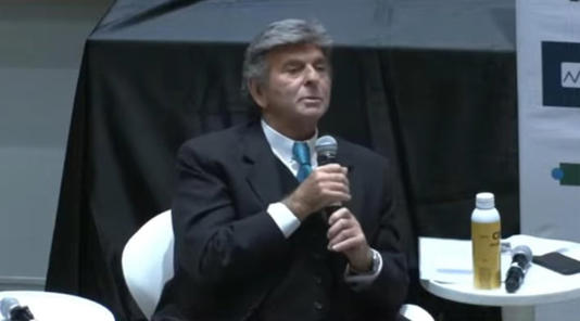 Ministro do STF Luiz Fux em evento em Boston, nos EUA Foto: Foto: Brazil Conference/Youtube