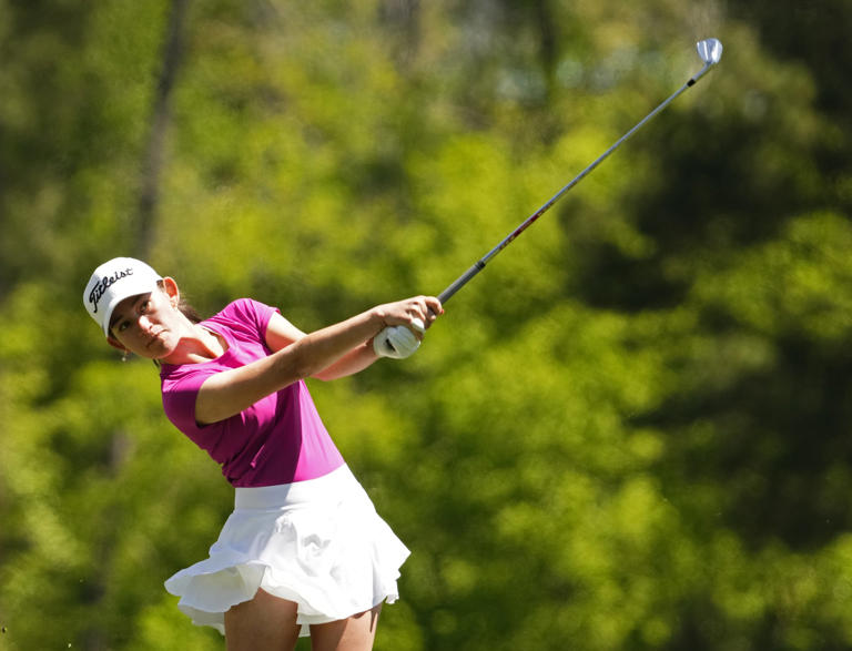 Michigan women's golf star Monet Chun shoots a 61(!!!) in tournament play