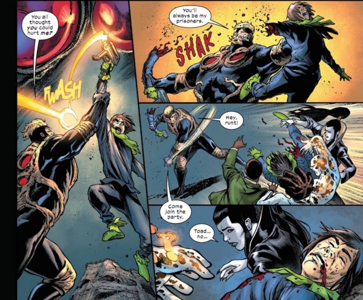 x-men mata oficialmente a uno de sus primeros villanos mutantes