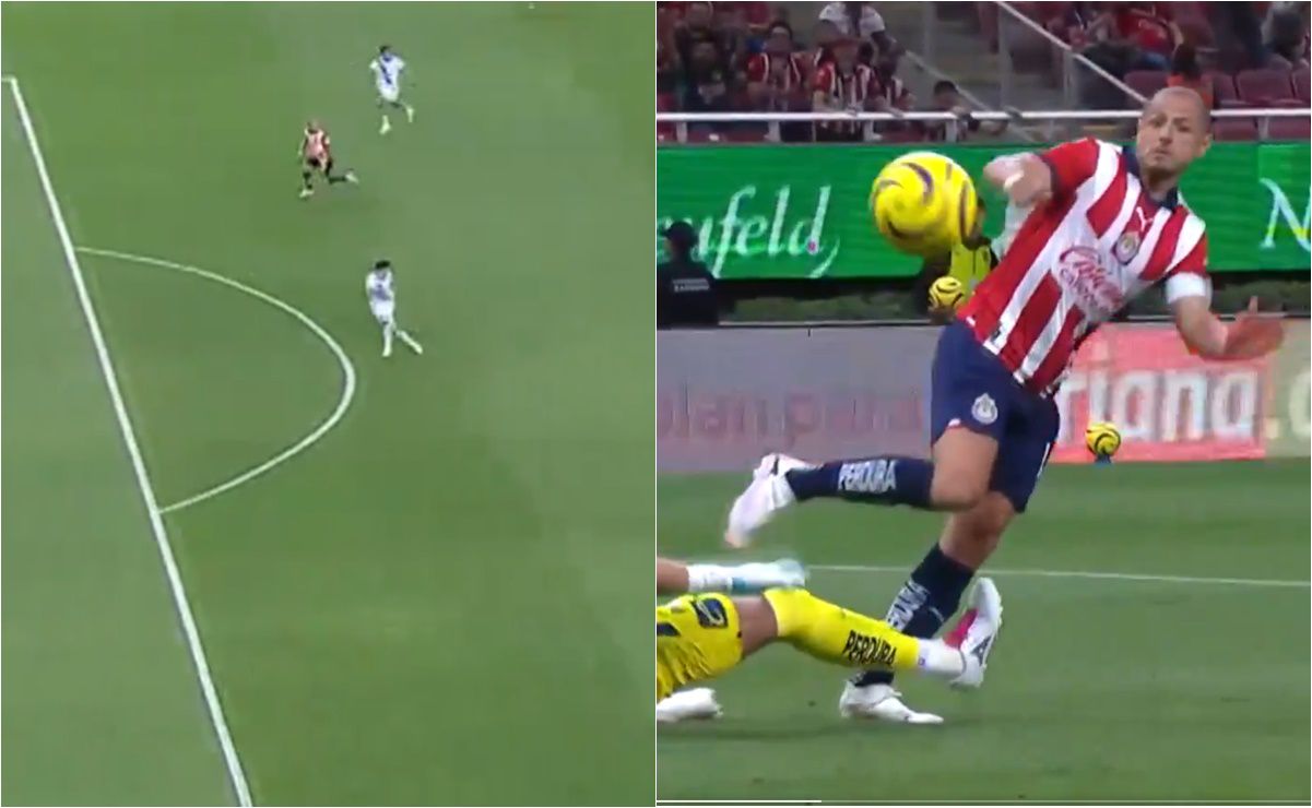 Así Fue El Primer Gol De Chicharito Hernández Con Las Chivas 3774