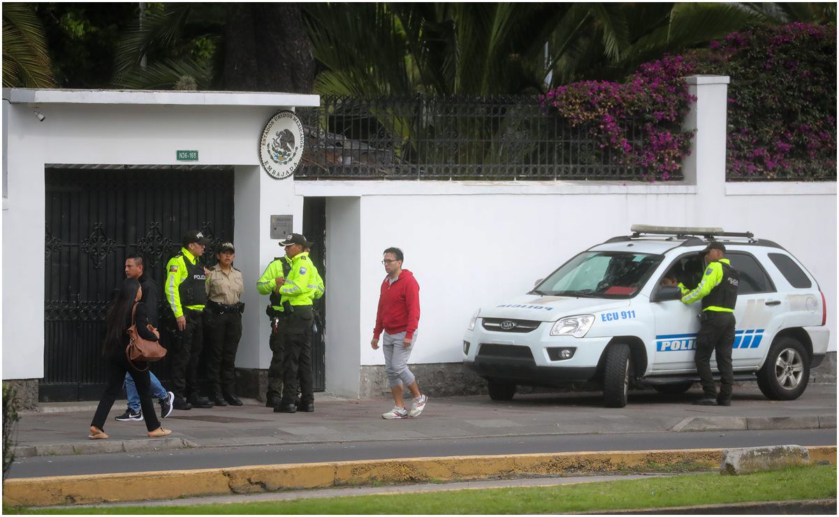 méxico reacciona a contrademanda de ecuador, un día antes de la audiencia en la cij por asalto a embajada