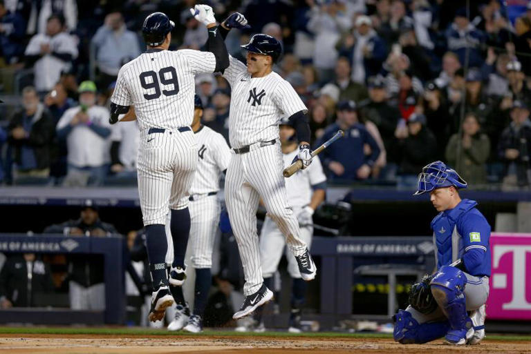 Judge, Stanton Y Rizzo Muestran Su Poderío Y Guían A Yankees A Triunfo 