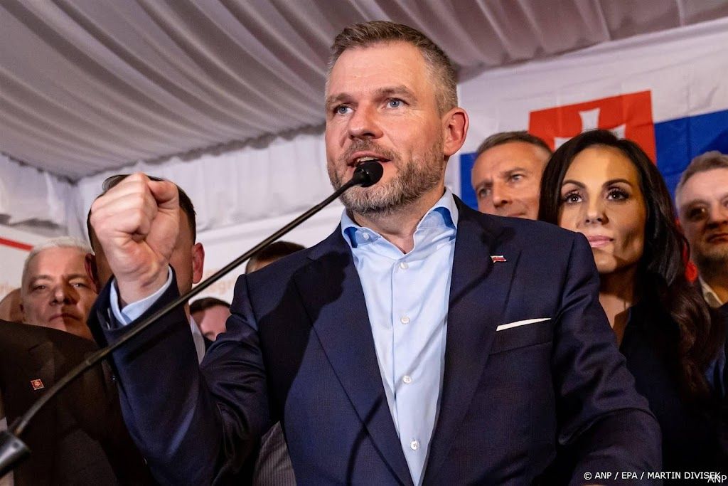 pro-russische peter pellegrini wint presidentsverkiezingen slowakije
