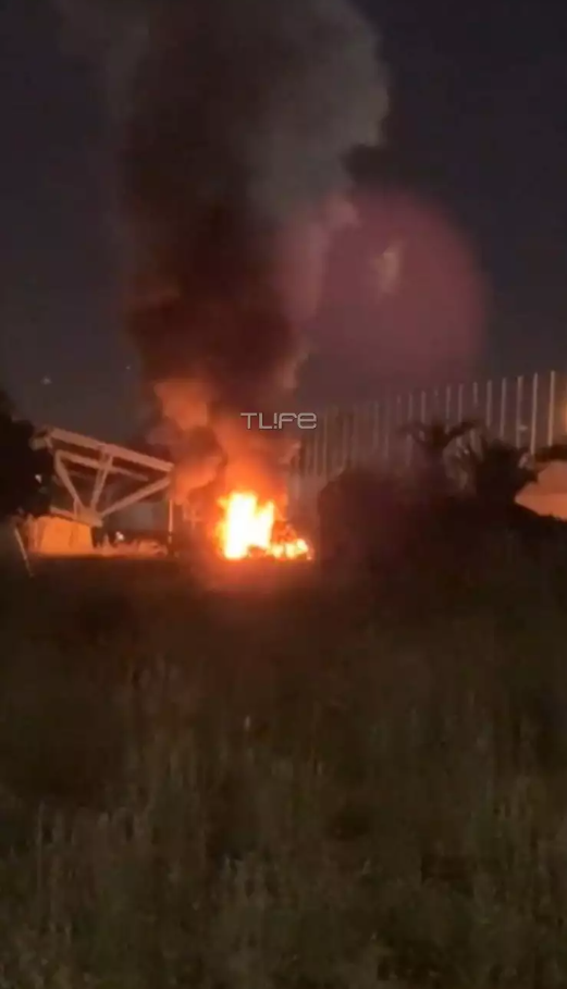 Γαλάτσι: Κάηκε το αυτοκίνητο του Γιώργου Αμούτζα