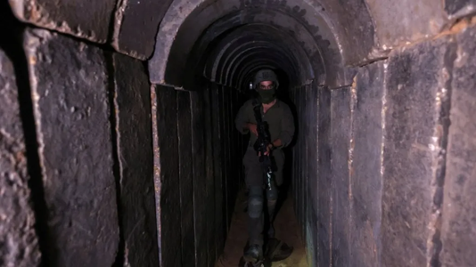 O Hamas disse que os seus túneis se estendem por 500 km, embora não seja possível verificar essa informação
