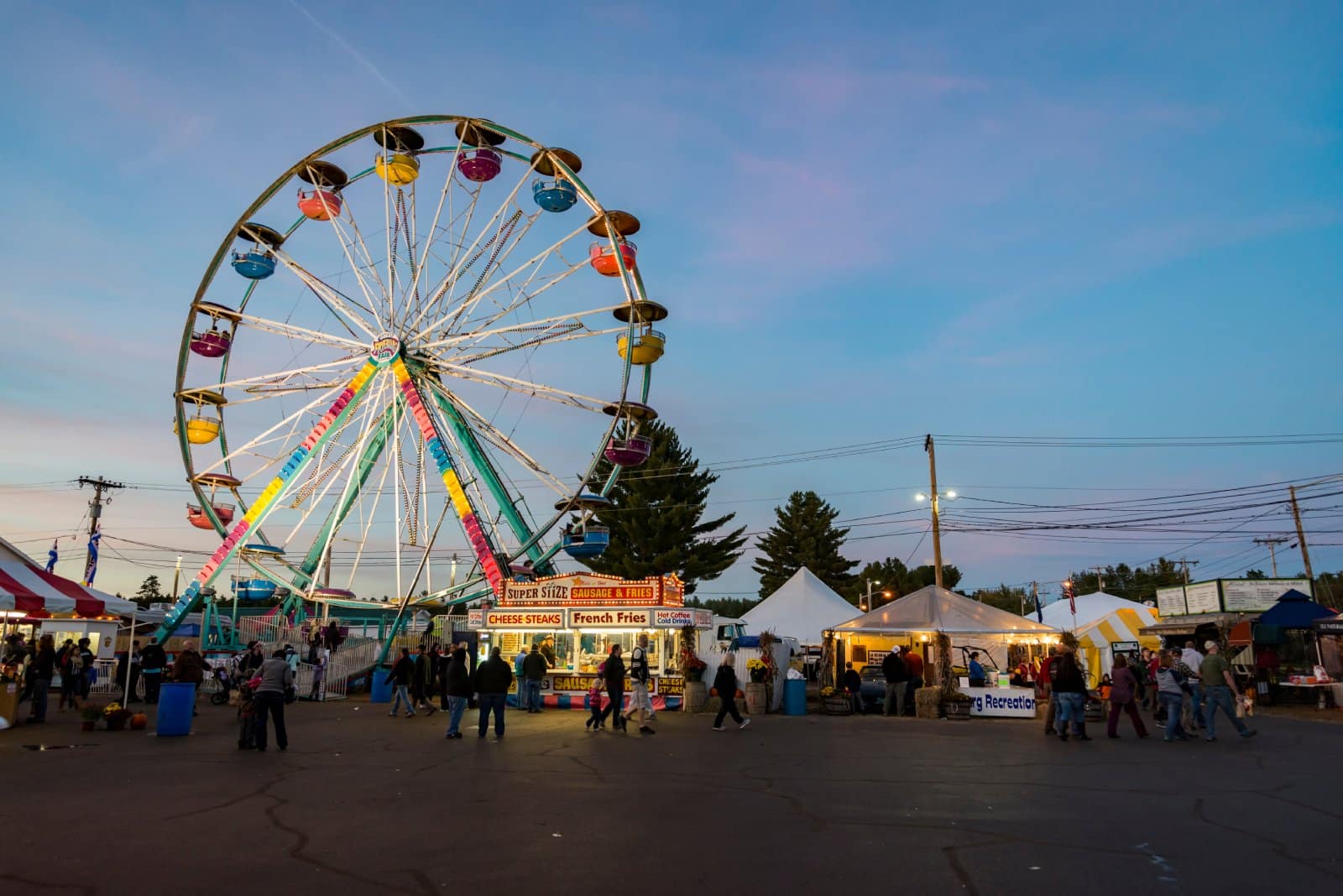 <p class="wp-caption-text">Image Credit: Shutterstock / Enrico Della Pietra</p>  <p>Don’t miss Maine’s largest agricultural fair, the Fryeburg Fair, for a taste of local life, from livestock shows to carnival rides. It’s a family affair with something for everyone at a price that won’t break the bank.</p>
