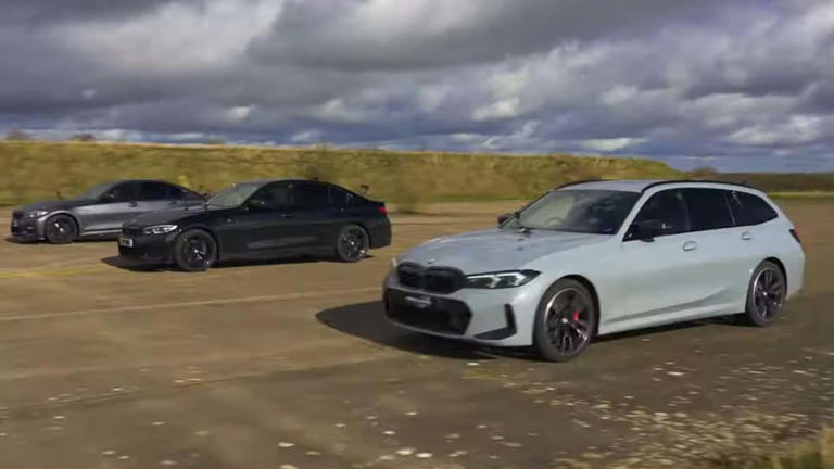 Tuned BMW M340i Faces Its Diesel and Plug-In Hybrid Siblings in Three ...