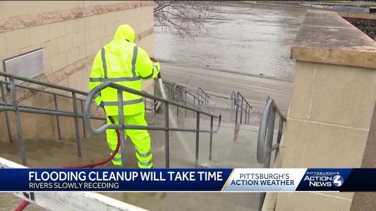 Flood cleanup continues in Pittsburgh days after heavy rain