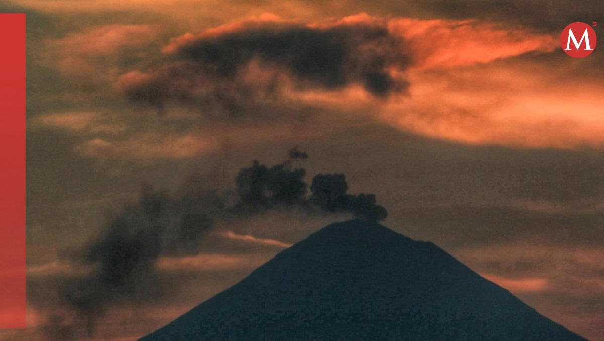 volcán popocatépetl hoy: registra 108 exhalaciones y ligera caída de ceniza | en vivo