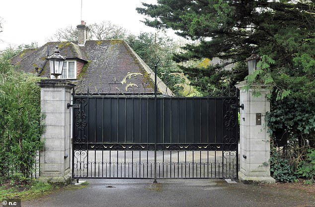 The estate in Surrey is 'super exclusive' and has been home to many of the rich and famous 