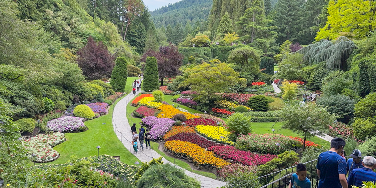 An exhausted limestone quarry, transformed over 120 years into a lush Eden-like paradise, is now an iconic destination on Vancouver Island, British Columbia, Canada. The floral wonderland of The Butchart...