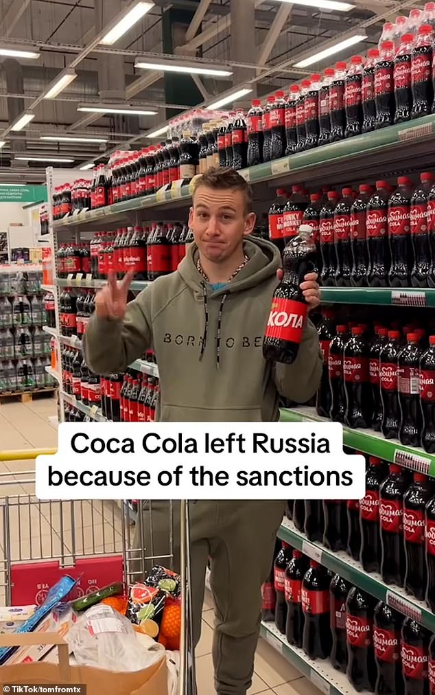 do these brands look familiar? russia reinvents stores after western firms pulled out of the country - so can you tell what these shops were originally?