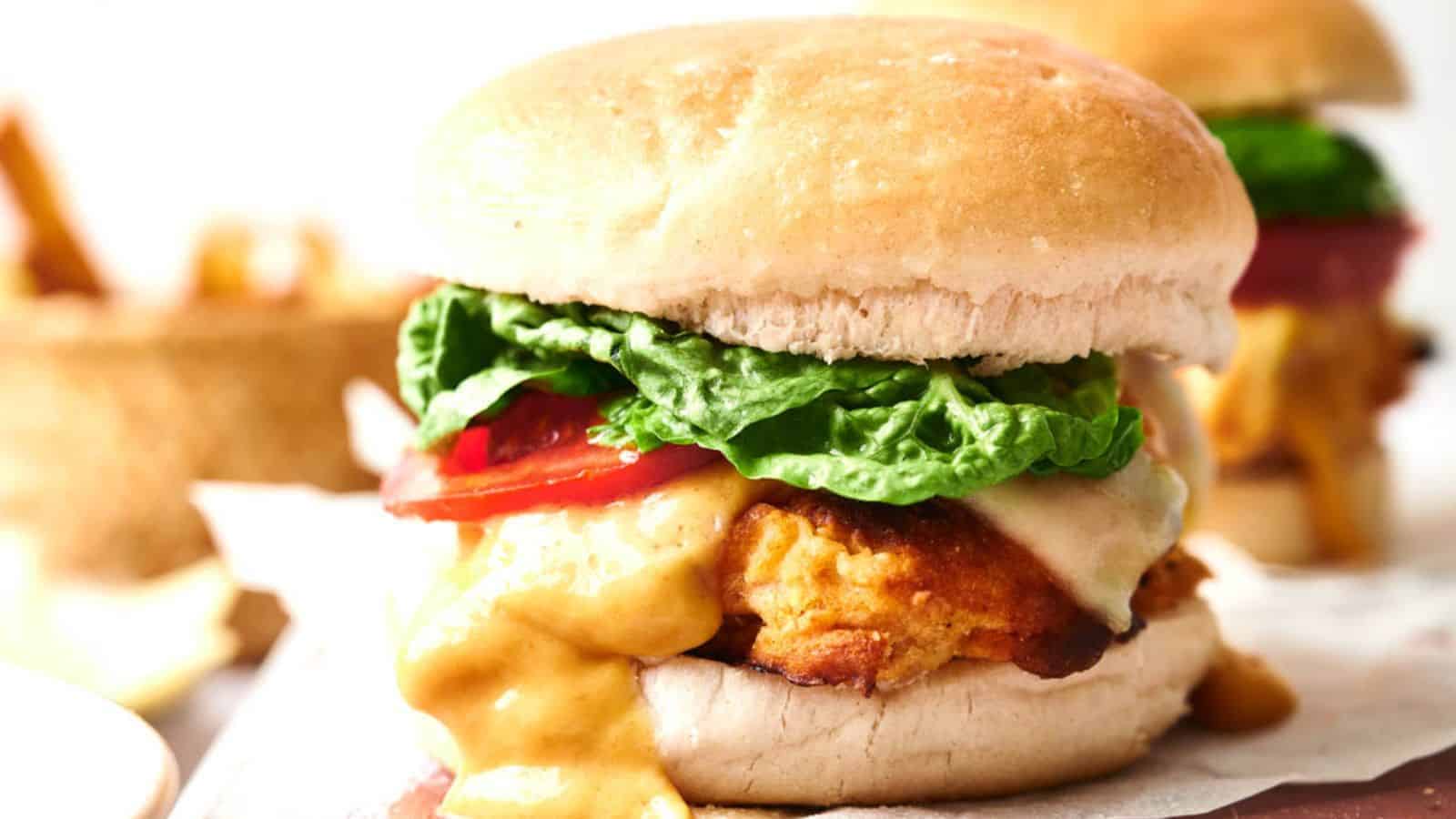 <p>For fast-food enthusiasts, our Homemade KFC Zinger Burger lets you recreate that crispy, spicy kick at home. It's a crowd-pleaser that's sure to satisfy those fried chicken cravings.<br><strong>Get the Recipe: </strong><a href="https://www.pocketfriendlyrecipes.com/kfc-zinger-burger-recipe/?utm_source=msn&utm_medium=page&utm_campaign=msn">Homemade KFC Zinger Burger</a></p>