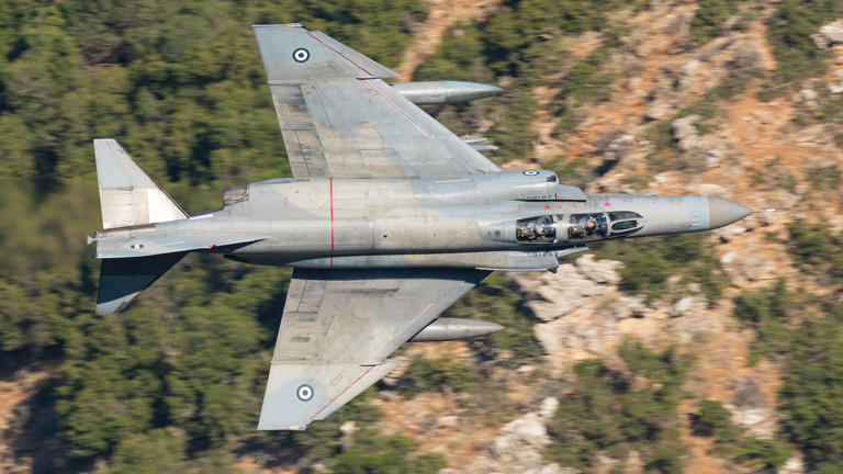 Ελληνικό F-4 Phantom. Φωτ. Γιώργος Μαρκάκης