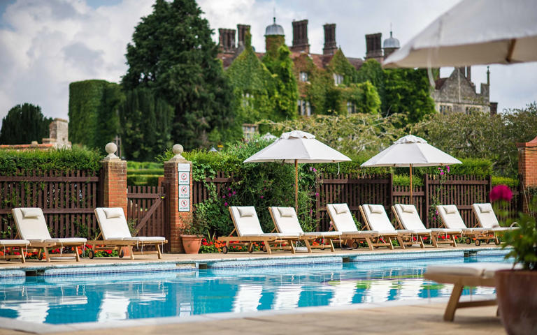 Eastwell Manor's spa is one of the best in Kent, with an extensive range of wellbeing and beauty treatments, a 20-metre pool, sauna, steam room and hydrotherapy pool, and gym - Fleur Challis Photography/fleur challis photography