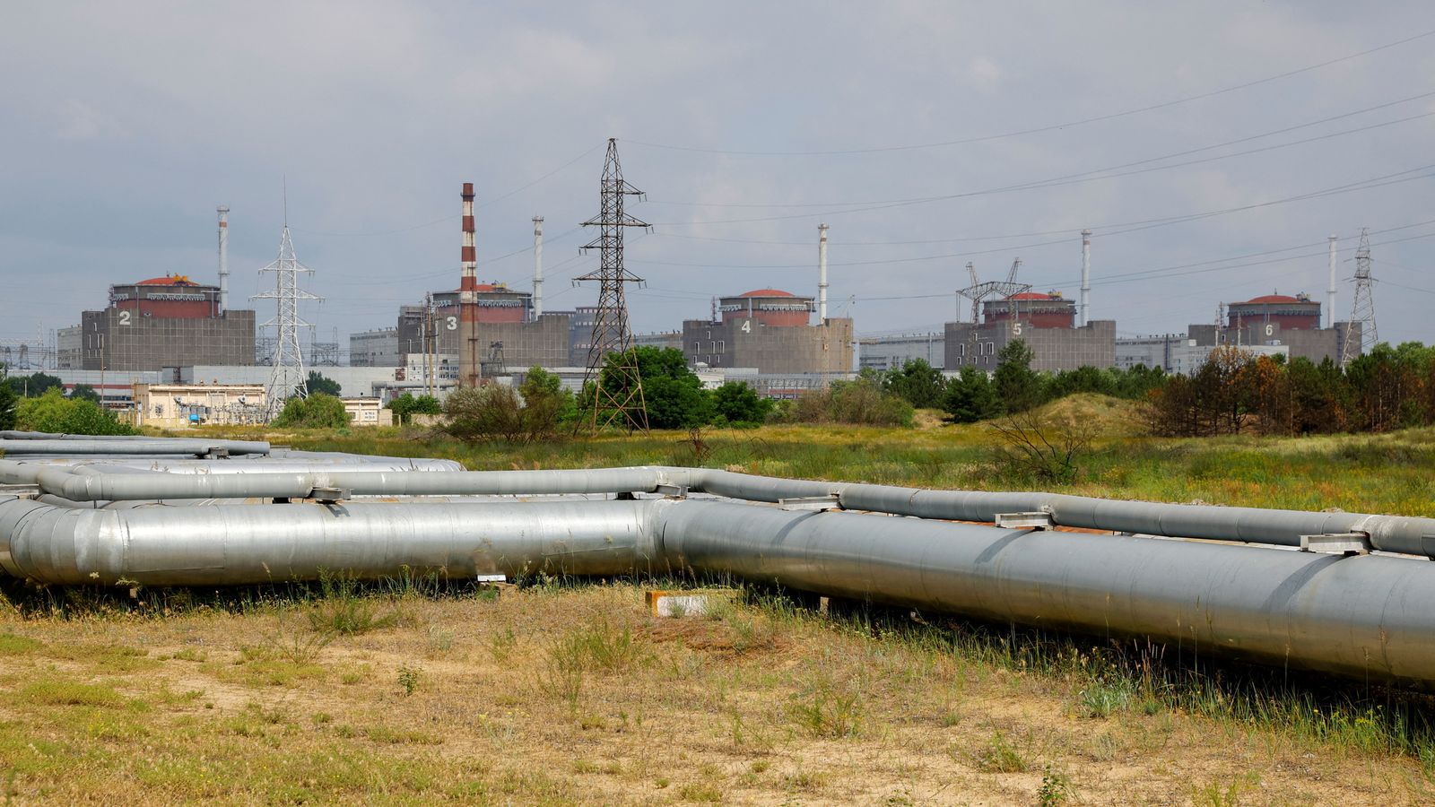 Drone attack hits Russian-held nuclear power plant in Ukraine