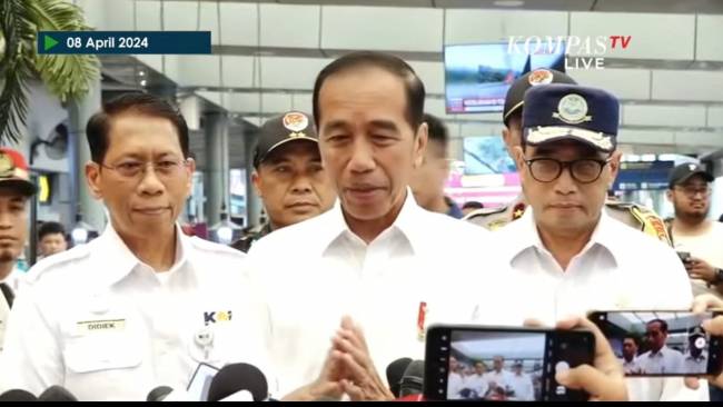 dalil presiden nepotisme di momen pilpres dianggap mk tidak beralasan hukum, apa kata jokowi?