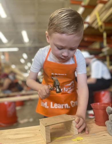 Free Kids Workshops at Home Depot