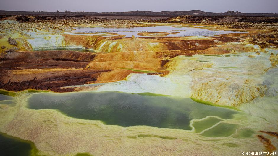 Ethiopia's Dallol, a place where it never rains