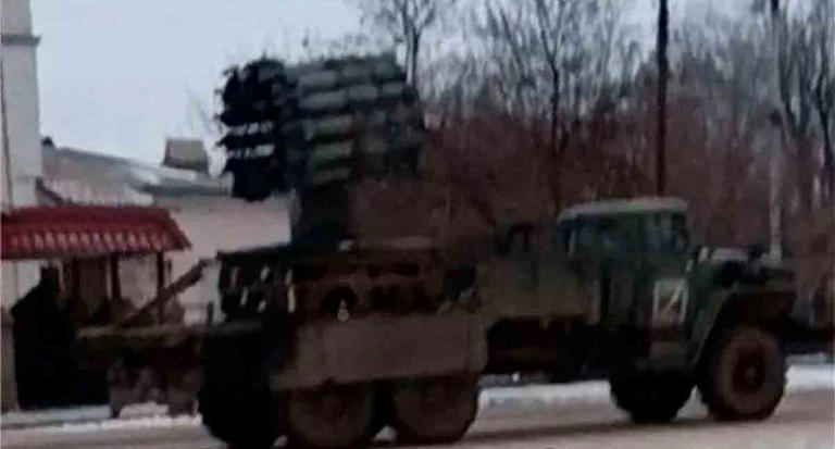 Ersatz MLRS. Foto: Reprodução Telegram