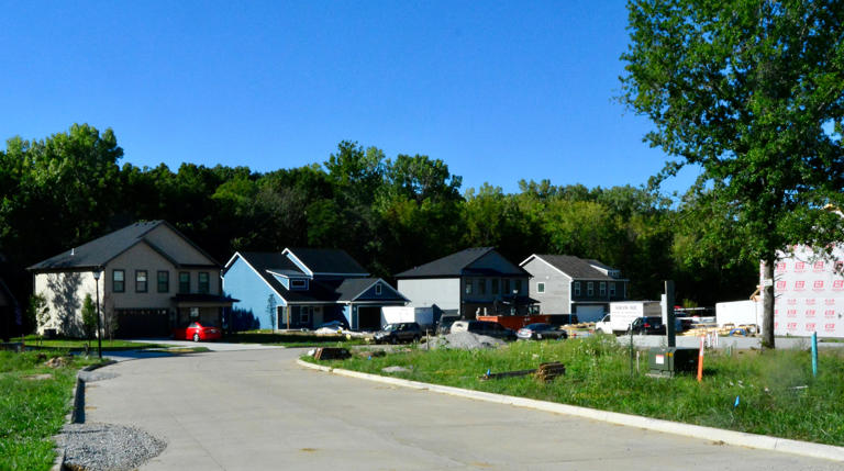 A housing development on Sagegrass Court off Blue Ridge Road in Columbia in September 2022. Boone County is working on updating its nearly 30-year-old master plan.