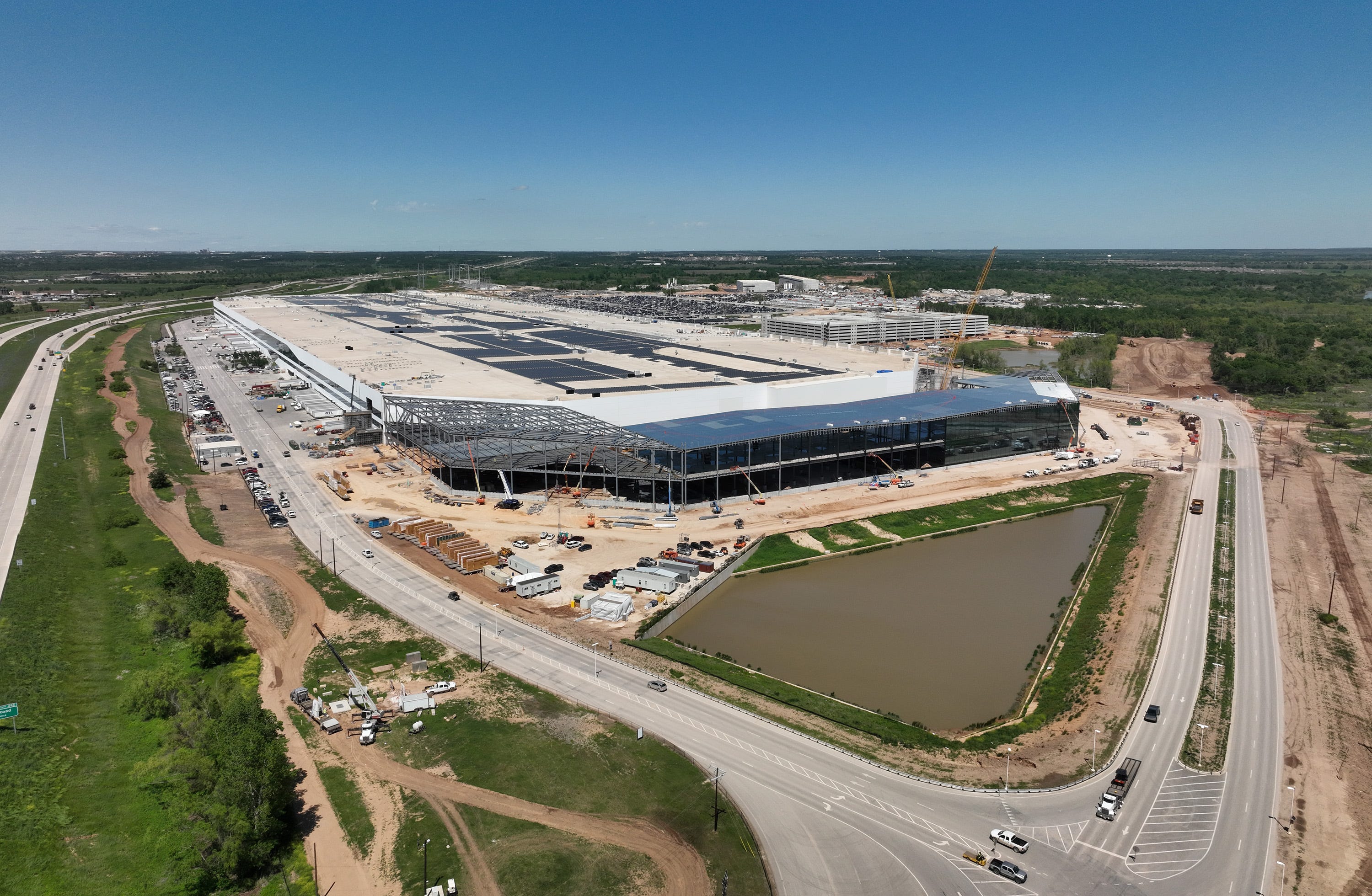 Massive Industrial Projects En Route Near Tesla Gigafactory In East Austin