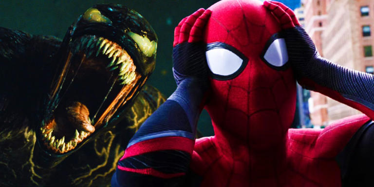 Tom Holland's Spider-Man Gets Overtaken By Venom In Dark MCU Spider-Man ...