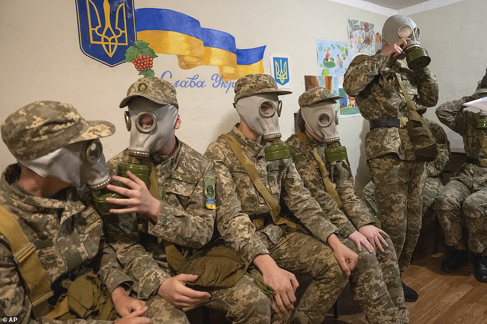 Russia accused of illegal chemical gas attacks against Ukraine troops