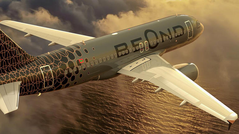 All-business class airline Beond has launched its inaugural flight connecting the Maldivian capital Male and Dubai. Photo: Beond