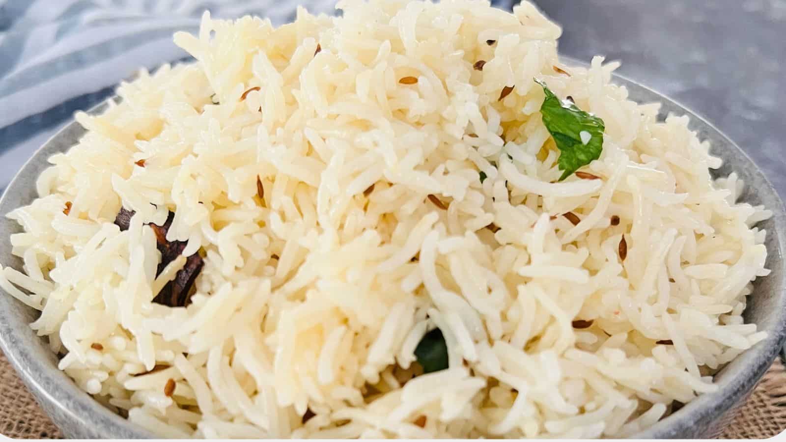 <p>Ready to hit the easy button for simple, cumin-scented jeera rice? This humble Instant Pot preparation is the perfect fluffy, aromatic base for curries and chillin'.<br><strong>Get the Recipe: </strong><a href="https://easyindiancookbook.com/instant-pot-jeera-rice/?utm_source=msn&utm_medium=page&utm_campaign=msn">Instant Pot Jeera Rice</a></p>
