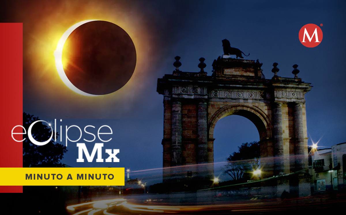 Eclipse solar 2024 en Guanajuato a qué hora es EN VIVO hoy 8 de abril