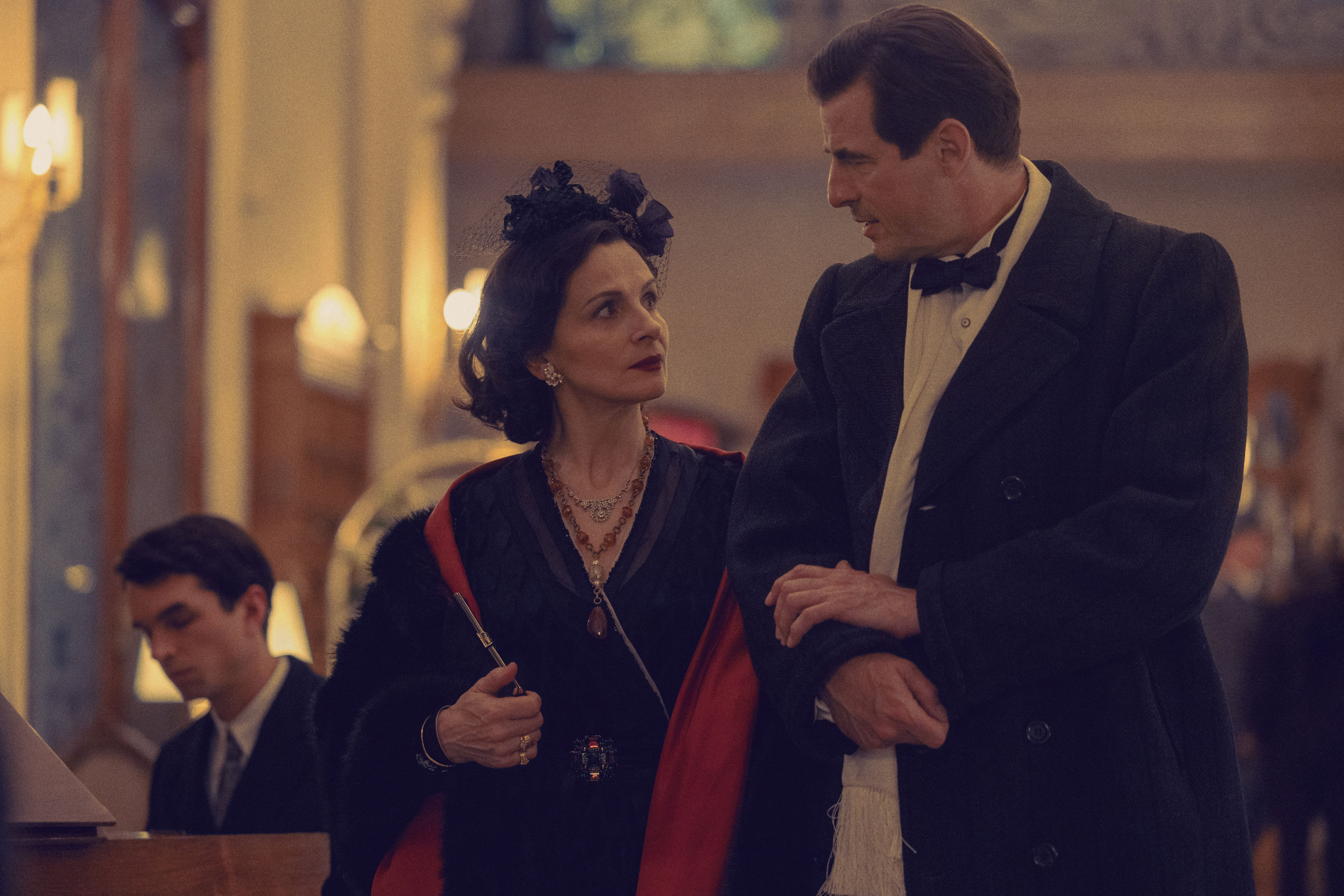<p><span>Juliette Binoche plays fashion designer Coco Chanel — who was accused of working with the Nazis during France's World War II occupation — in the 2024 Apple TV+ series "The New Look." (She's seen here opposite Claes Bang as Hans Von Dincklage, aka Spatz, a German spy and Nazi propagandist.</span></p><p>"What I feel responsible for is to give a human side of Chanel — not to excuse her or save her, because it is not my role — but for people to understand her, where she came from," the actress told Harper's Bazaar. "As I was reading books and understanding where she was coming from, I could feel that there were big traumas behind [her decisions], because this need of conquering, this need of survival comes from a [personal] place."</p>