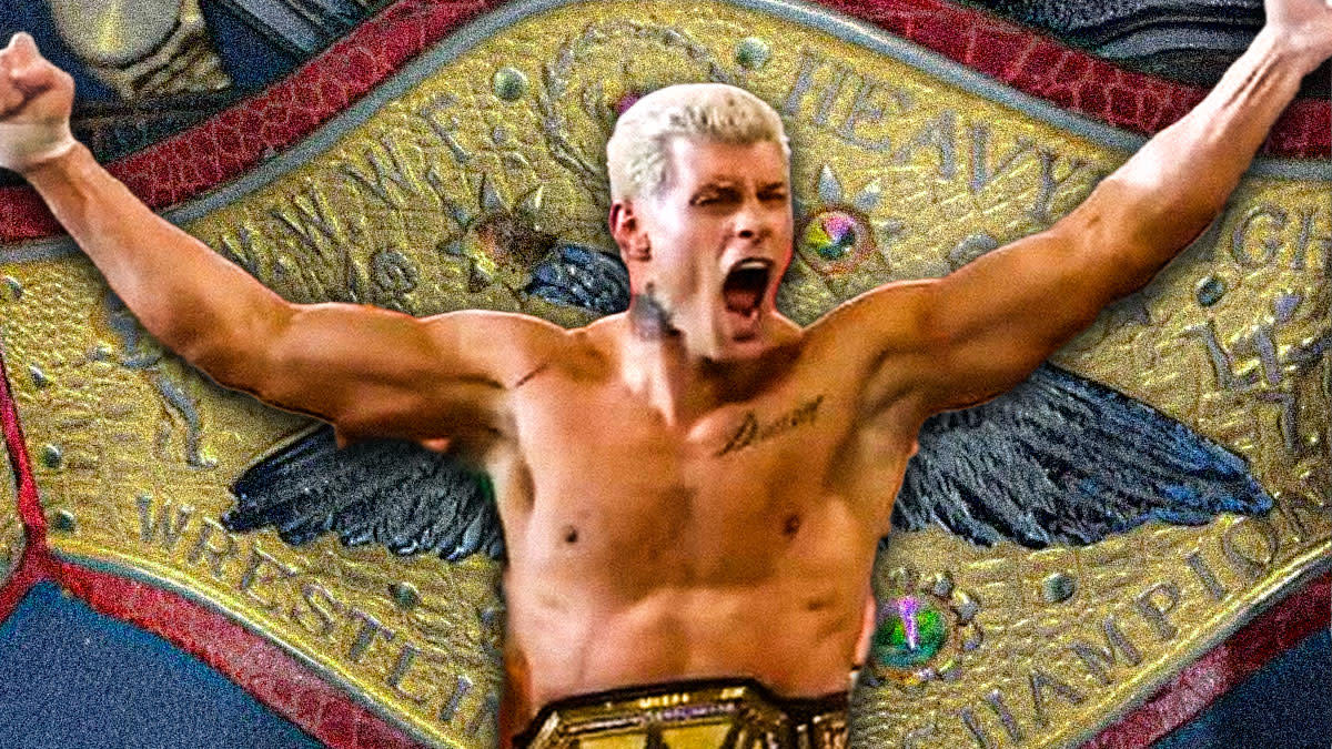 Cody Rhodes Teases Introducing New WWE Championship Title Belt After ...