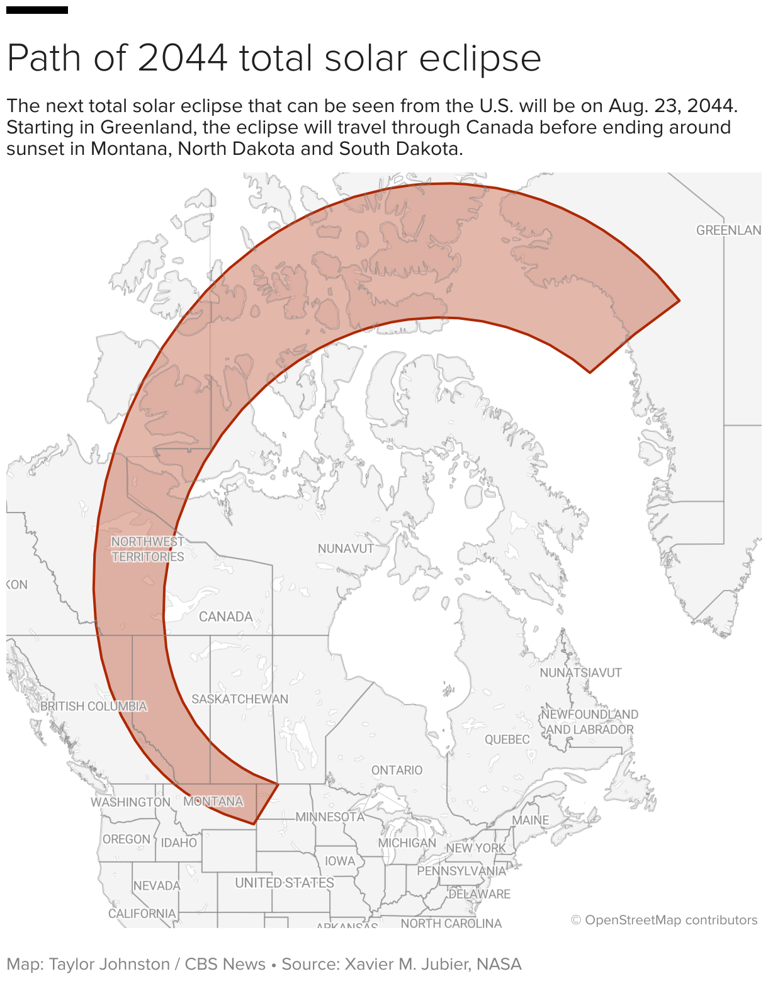 When is the next total solar eclipse in the U.S.?