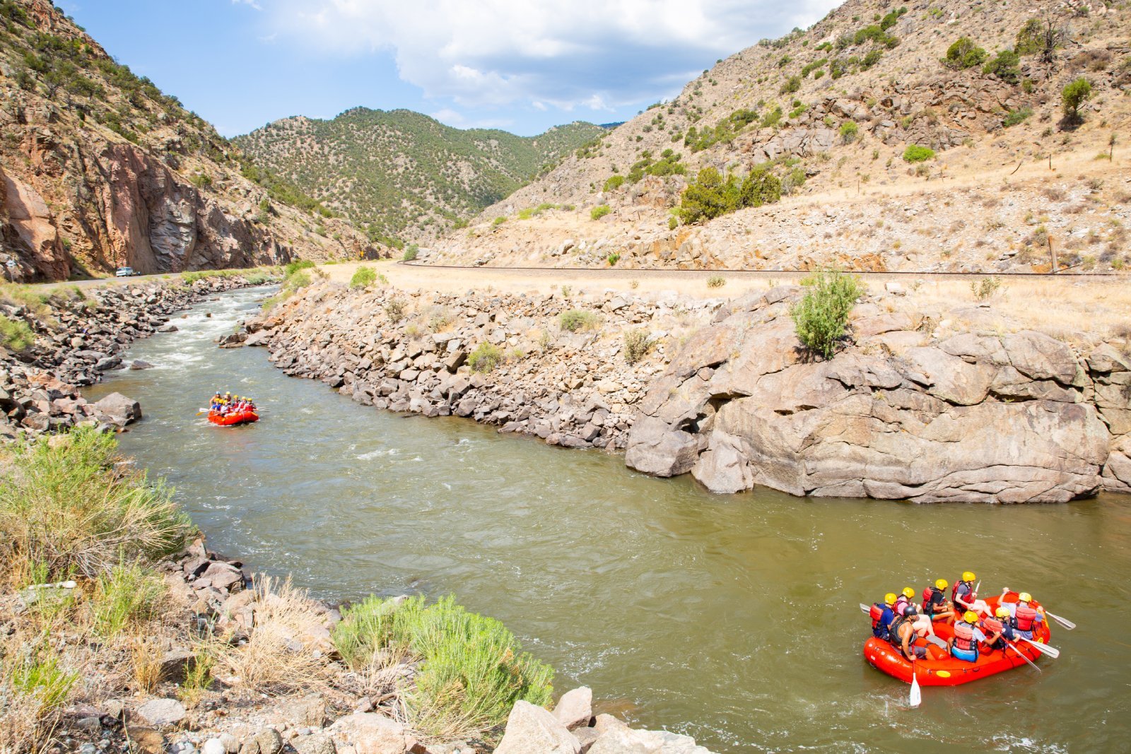 <p class="wp-caption-text">Image Credit: Shutterstock / Traveller70</p>  <p><span>Embrace the thrill of whitewater rafting with spring runoff making the rapids wilder. Trips on the Arkansas River start at about $70 per person.</span></p>