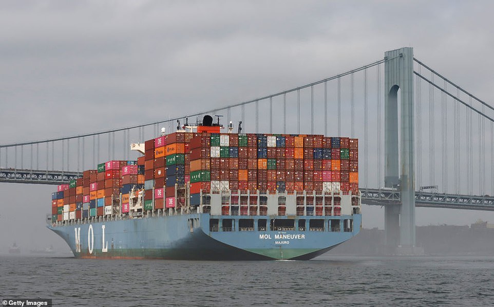 Massive container ship loses power near NYC's Verrazzano Bridge