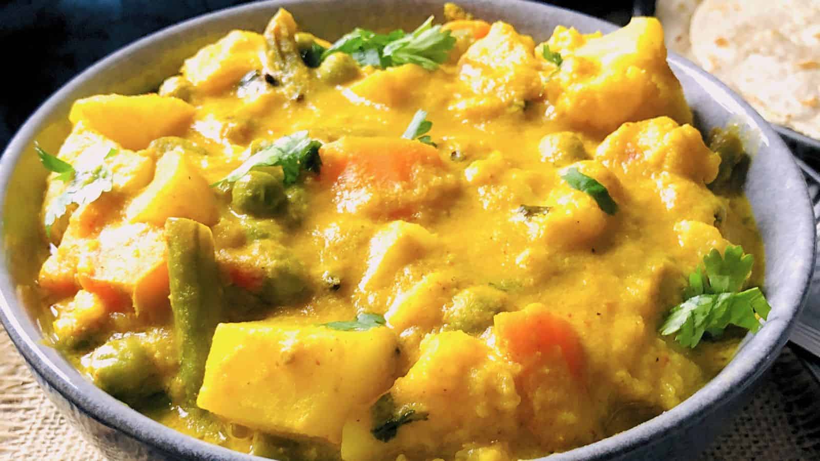 <p>This vegetable korma commands respect with its layers of spices, creamy coconut richness, and nutty undertones. All built up in a surprisingly simple Instant Pot friendly-way.<br><strong>Get the Recipe: </strong><a href="https://easyindiancookbook.com/instant-pot-vegetable-korma/?utm_source=msn&utm_medium=page&utm_campaign=msn">Instant Pot Vegetable Korma</a></p>