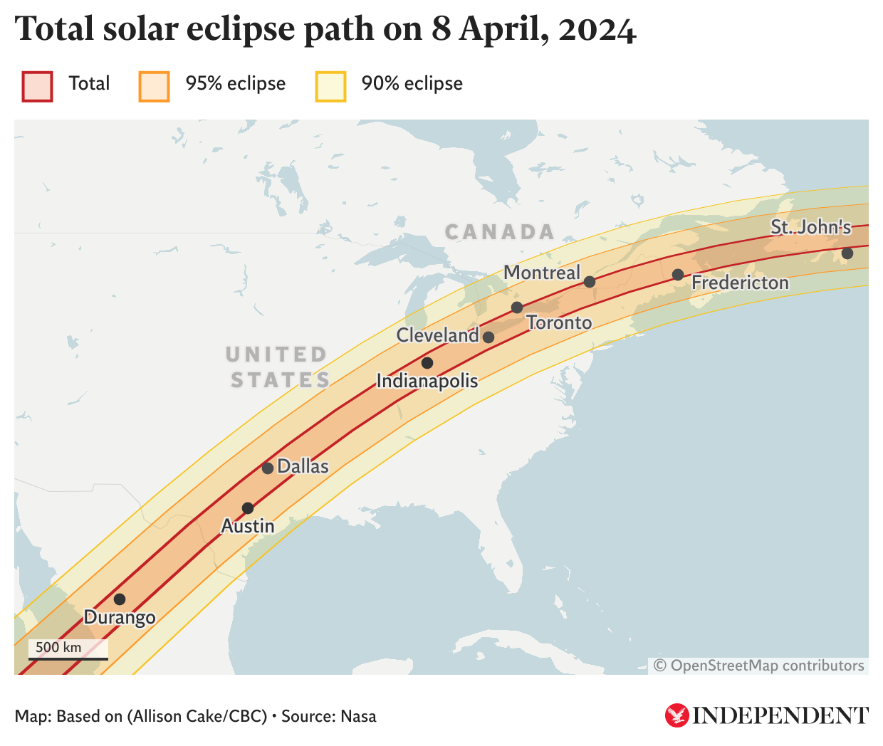 Total solar eclipse 2024 highlights: Rare phenomenon darkens North 