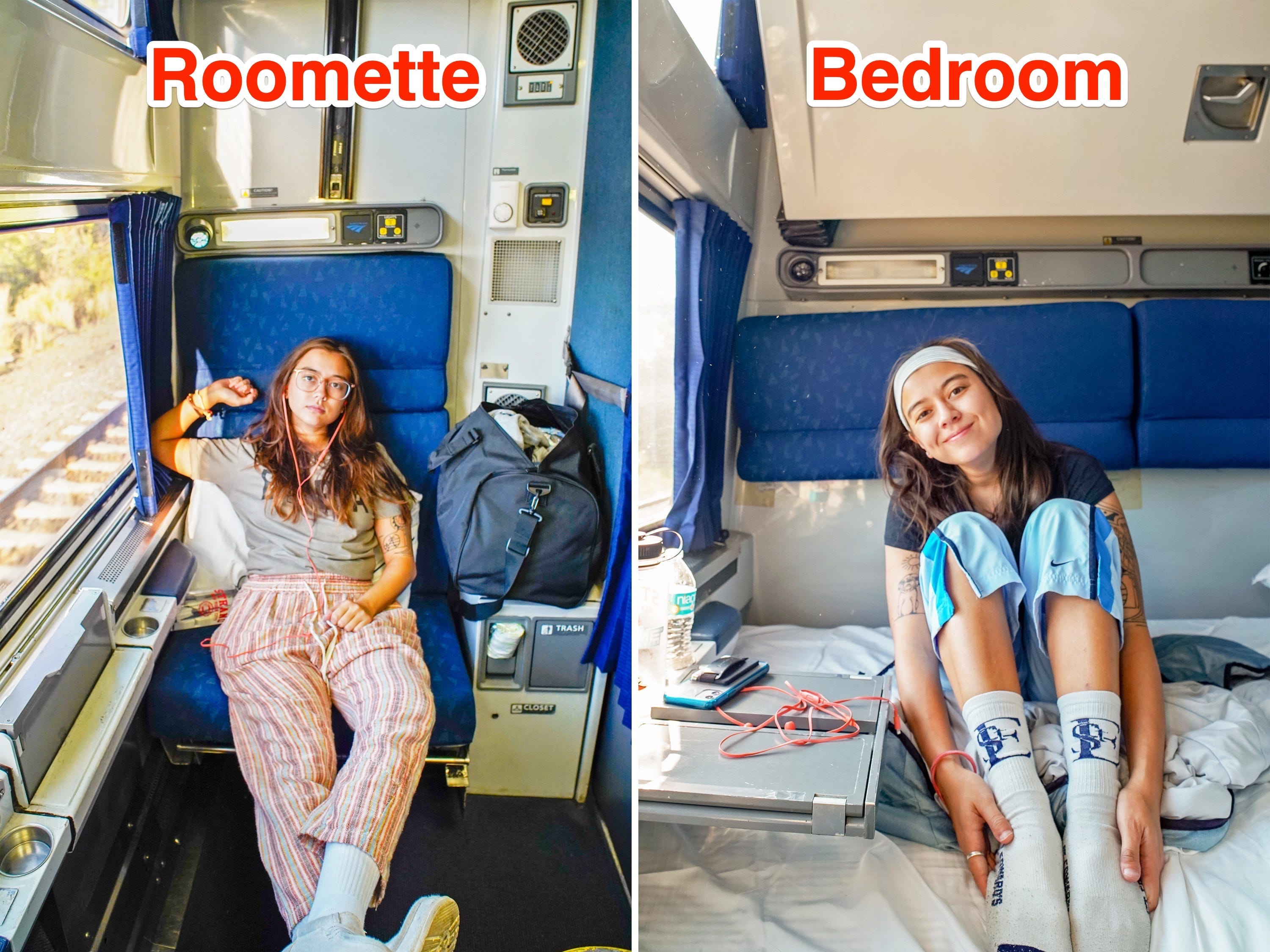 I paid $500 extra to upgrade my room on a 30-hour Amtrak ride, and I ...