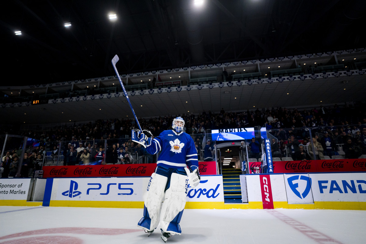 'He Likes The Moment': Maple Leafs Prospect Dennis Hildeby Sets Marlies ...