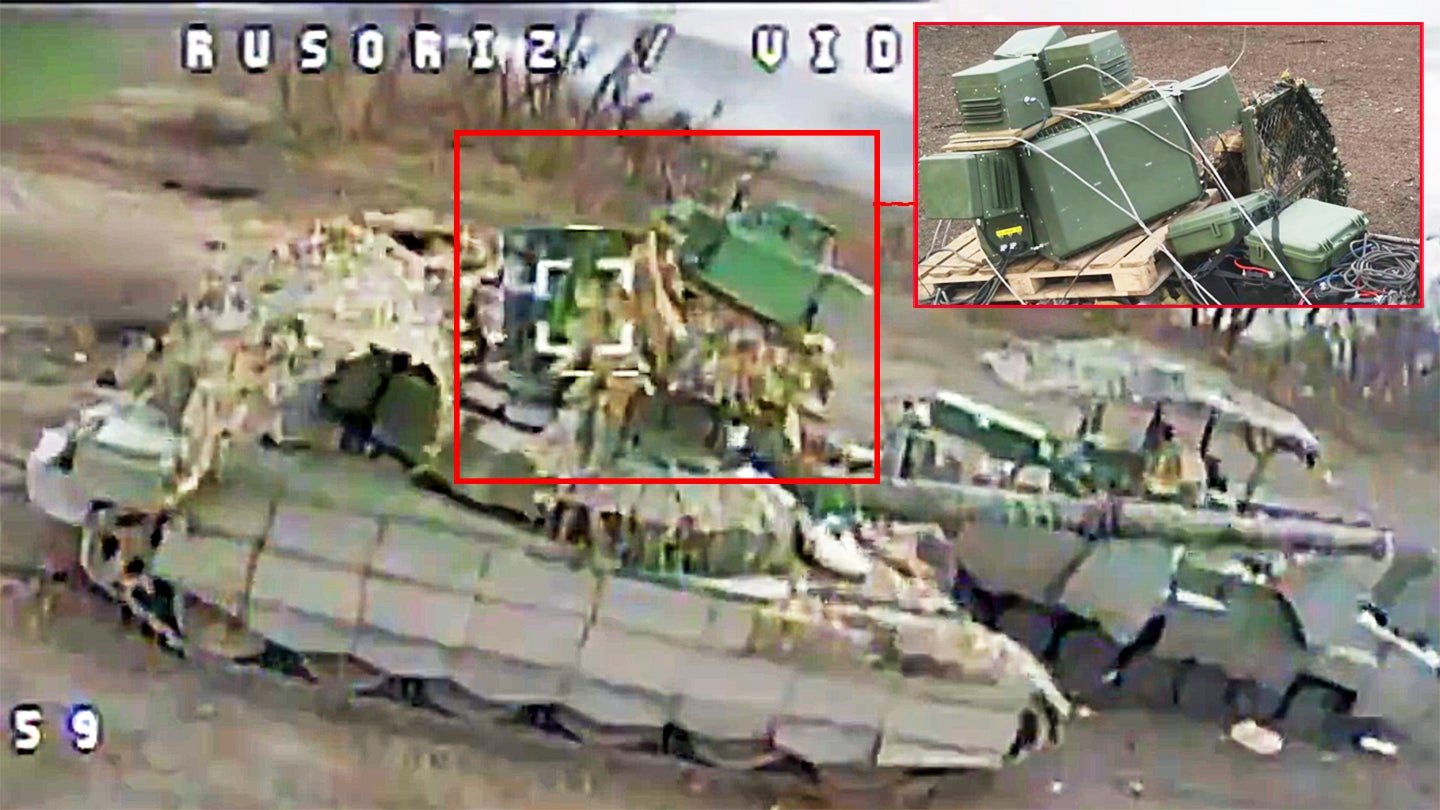 Ukraine Situation Report: Russian Anti-Drone Electronic Warfare Tank ...