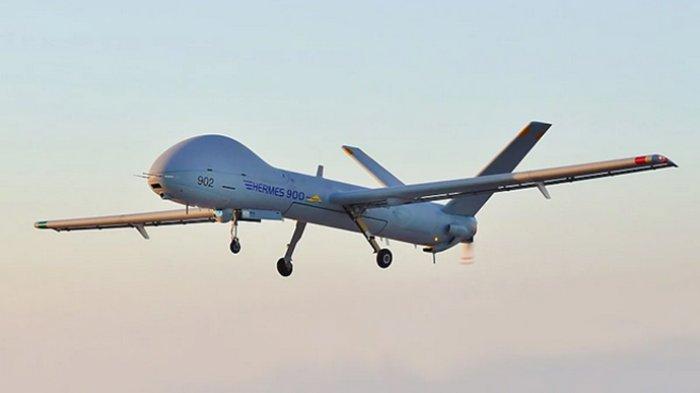 lagi,hizbullah tembak jatuh drone canggih super-mahal israel: uav hermes 450 melaju 176 km/jam