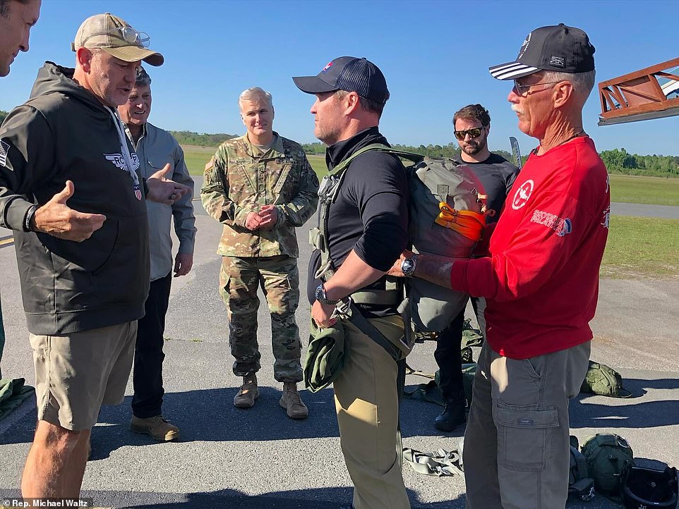 GOP vets prep for 80th anniversary of D-Day by parachute jumping