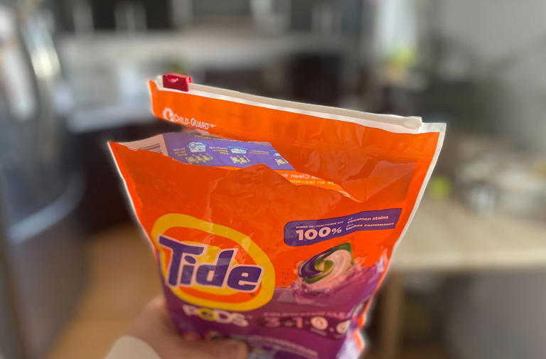 Tide Recalls 8 Million Laundry Pods Over Risk of Ingestion Due to