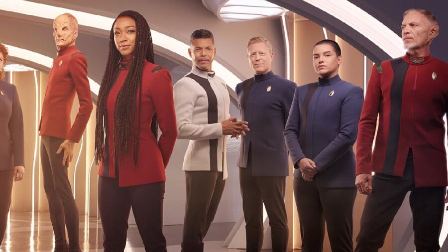 <p>At the end of Star Trek: Discovery’s second season, the title ship and her crew ended up in the far-flung future, instantly traveling from the 23rd century all the way to the 32nd century. For franchise lore nerds, the time jump was exciting because it helped us to learn that not only were Starfleet and the Federation still around in the future but that these organizations had members from some very surprising planets. For example, the premiere of Star Trek: Discovery’s fifth season revealed (via my new favorite character, Captain Rayner) that the Kellerun, a traitorous species last seen in Deep Space Nine, now have a member in Starfleet.</p>