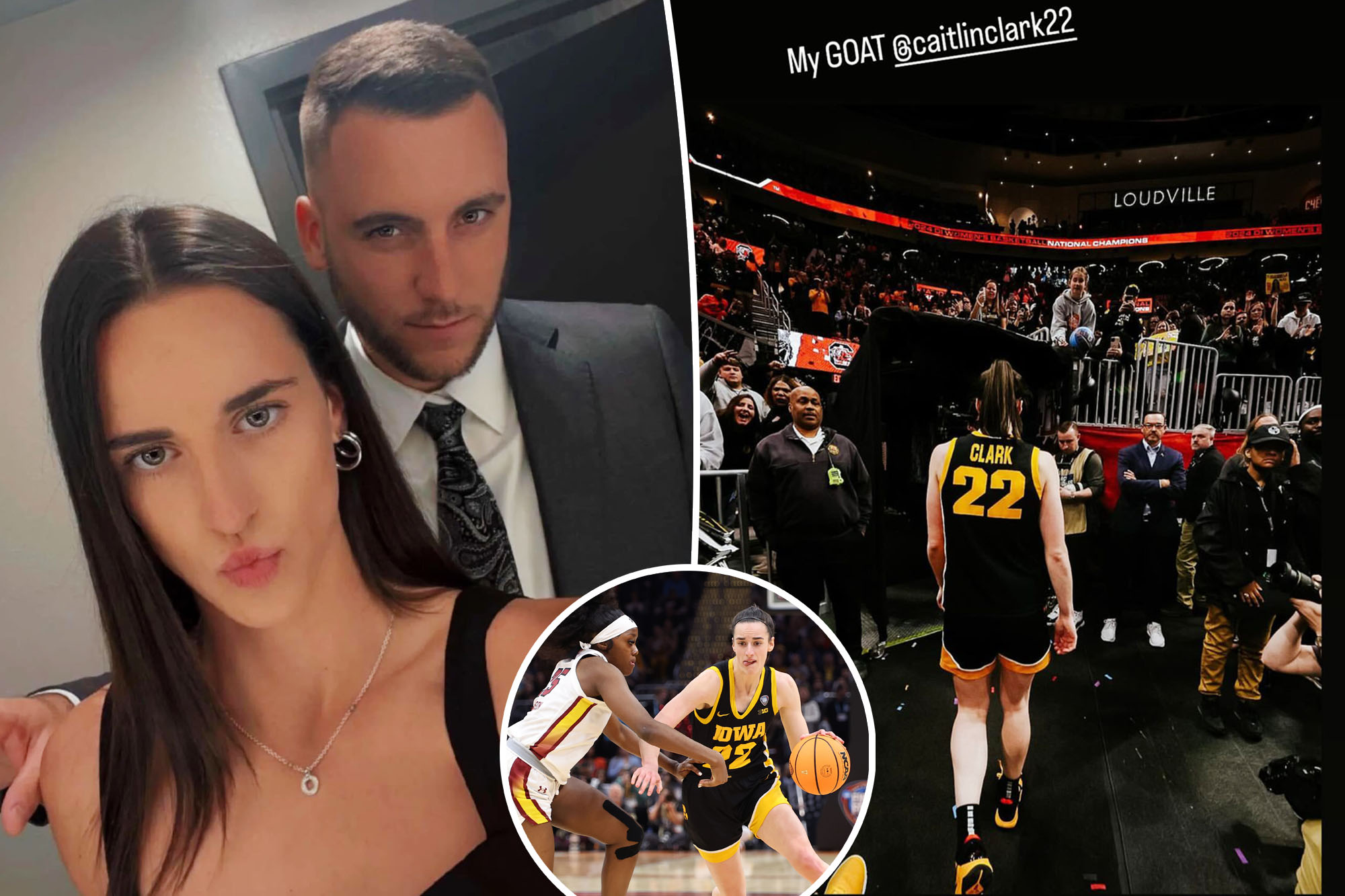 Caitlin Clark’s Boyfriend, Connor McCaffery, Calls Athlete His ‘GOAT ...