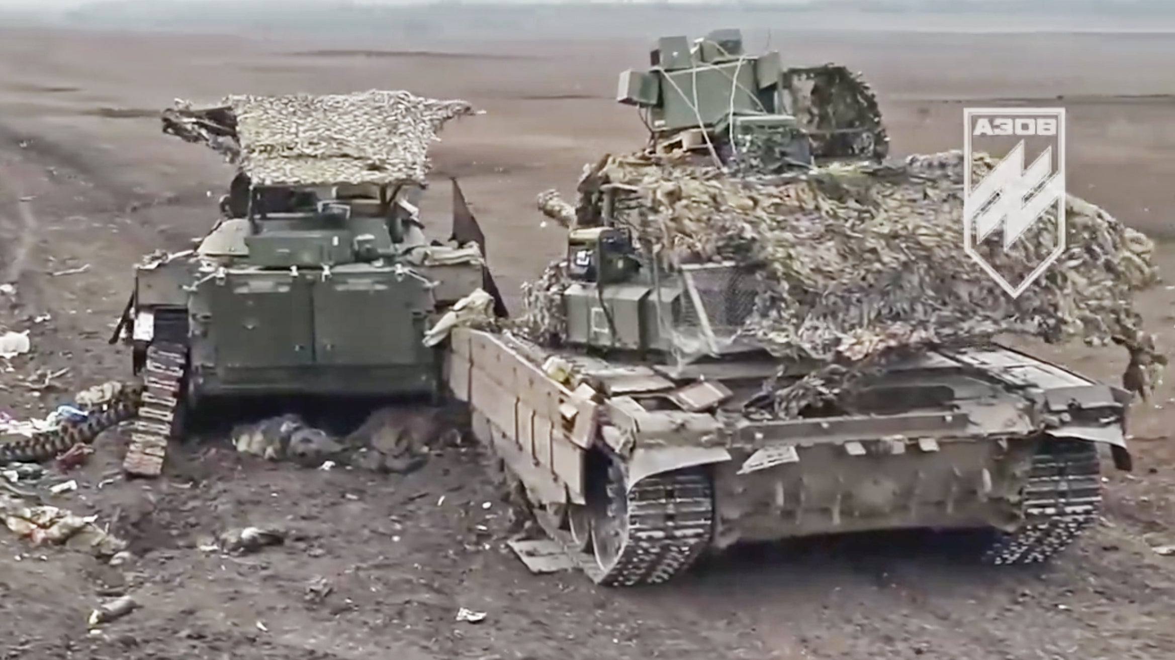 Ukraine Situation Report: Russian Anti-Drone Electronic Warfare Tank ...