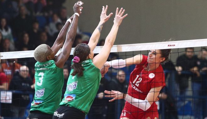 παναθηναϊκός - ολυμπιακός: ερυθρόλευκη στέψη ή παράταση στη σειρά των τελικών της volley league γυναικών