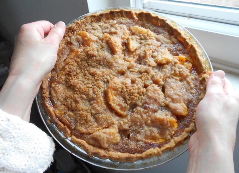 My Peach Pear Pie Recipe with Canned Fruit Makes This Special